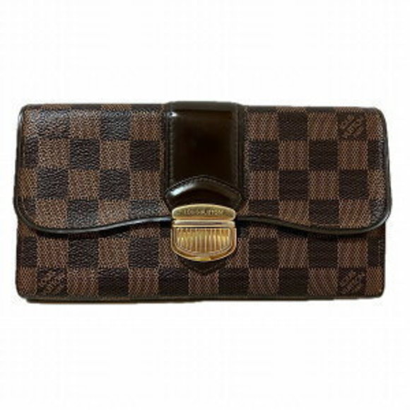 Louis Vuitton Wallet Sistine Damier Long Portefeuille - Picture 1 of 8
